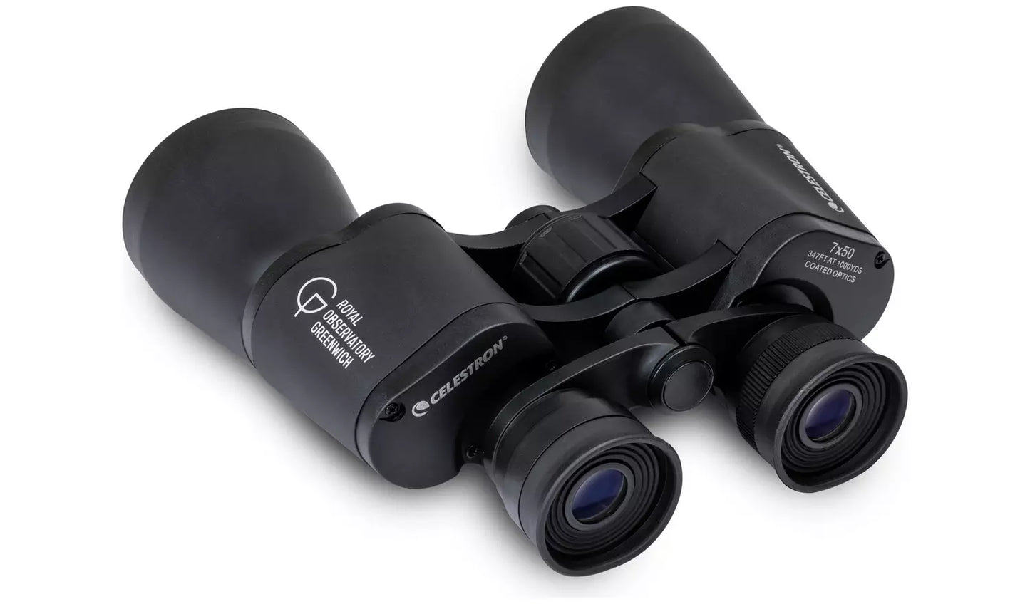 Celestron Royal Observatory Greenwich 7x50 Porro Binoculars (New) Celestron