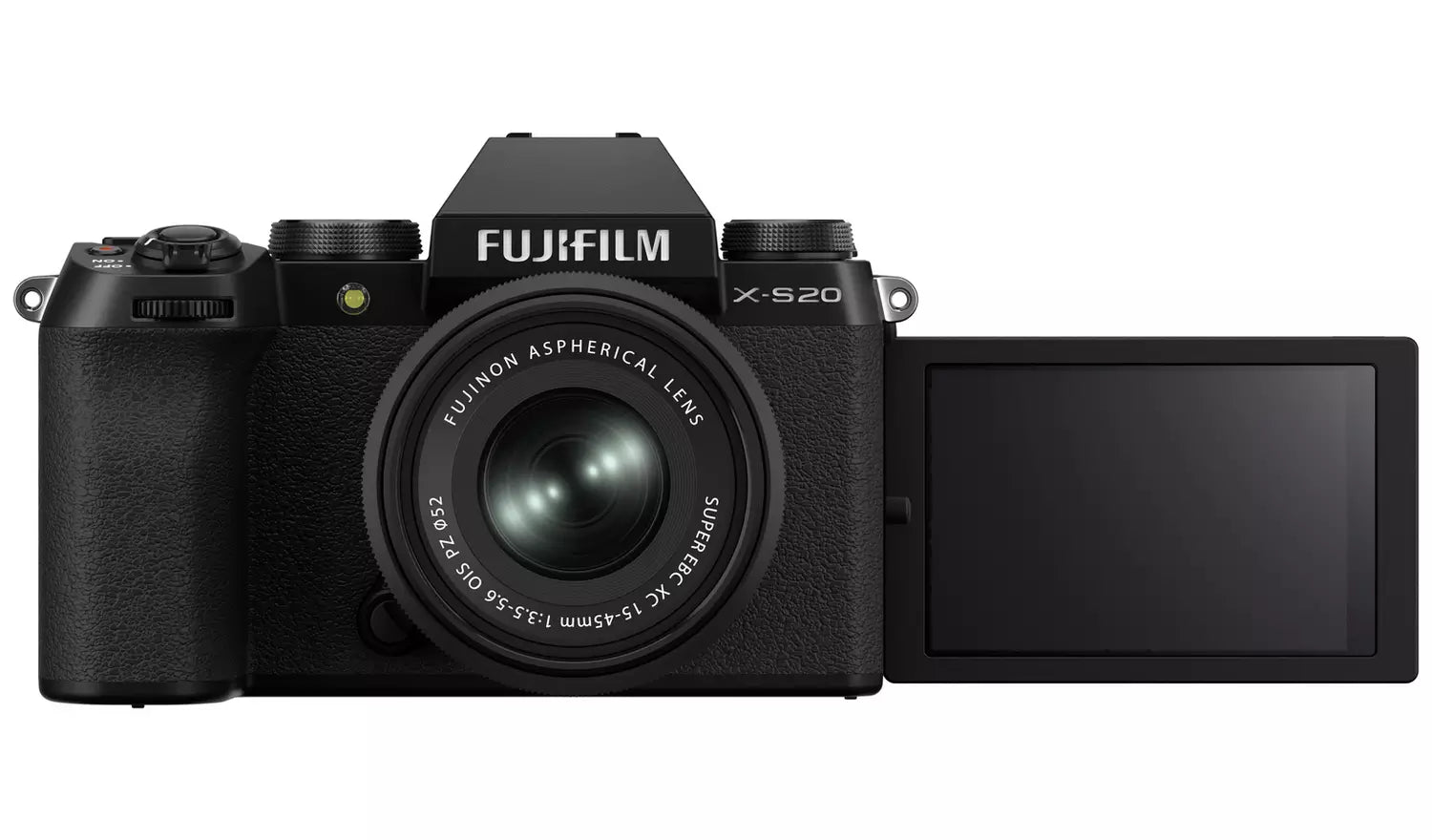 Fujifilm X-S20 Mirrorless Camera with 15–45mm Lens – Black (New) Fujifilm
