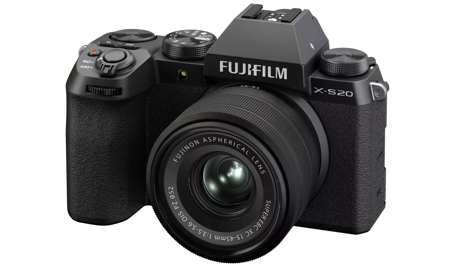 Fujifilm X-S20 Mirrorless Camera with 15–45mm Lens – Black (New) Fujifilm