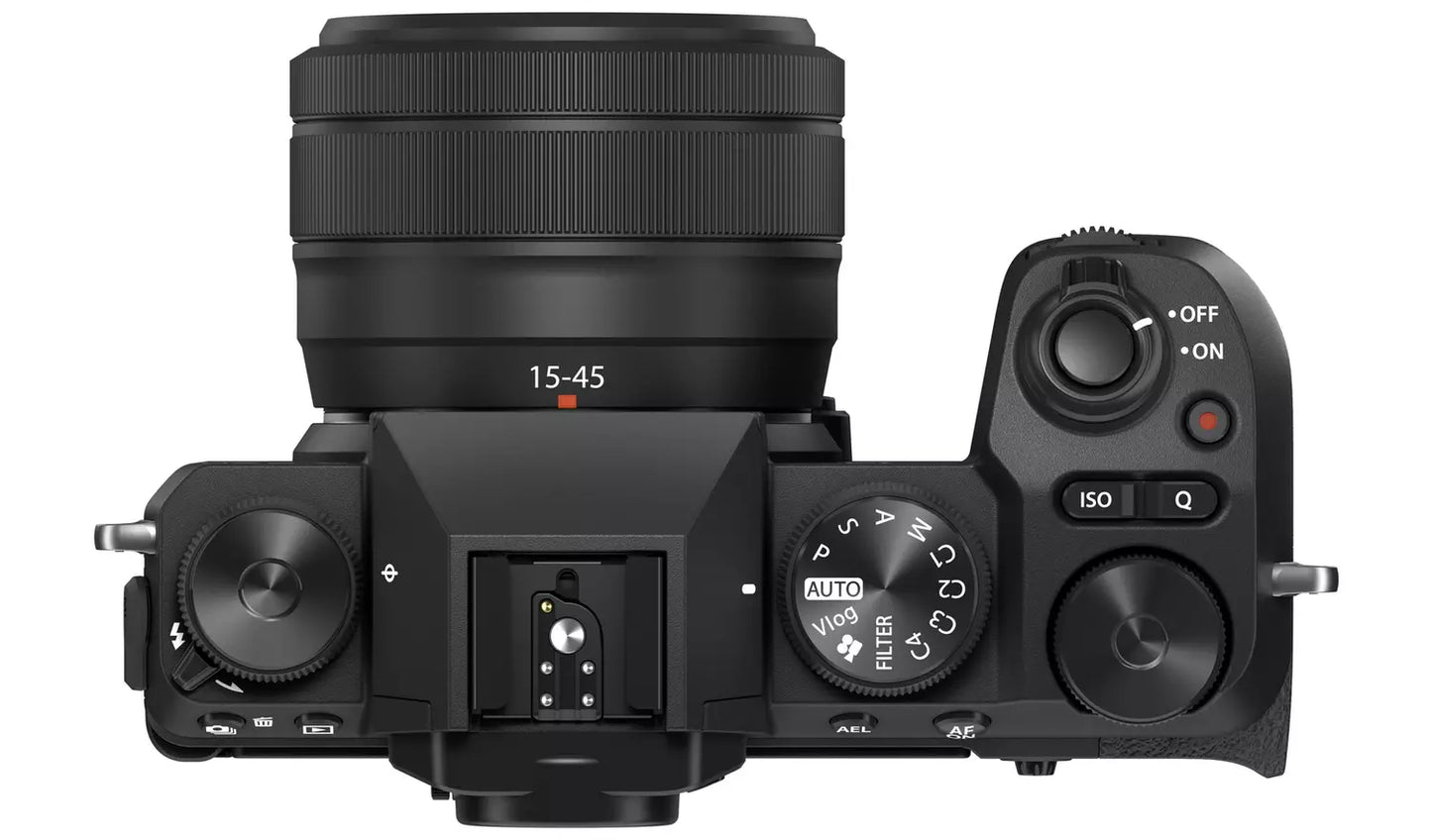 Fujifilm X-S20 Mirrorless Camera with 15–45mm Lens – Black (New) Fujifilm