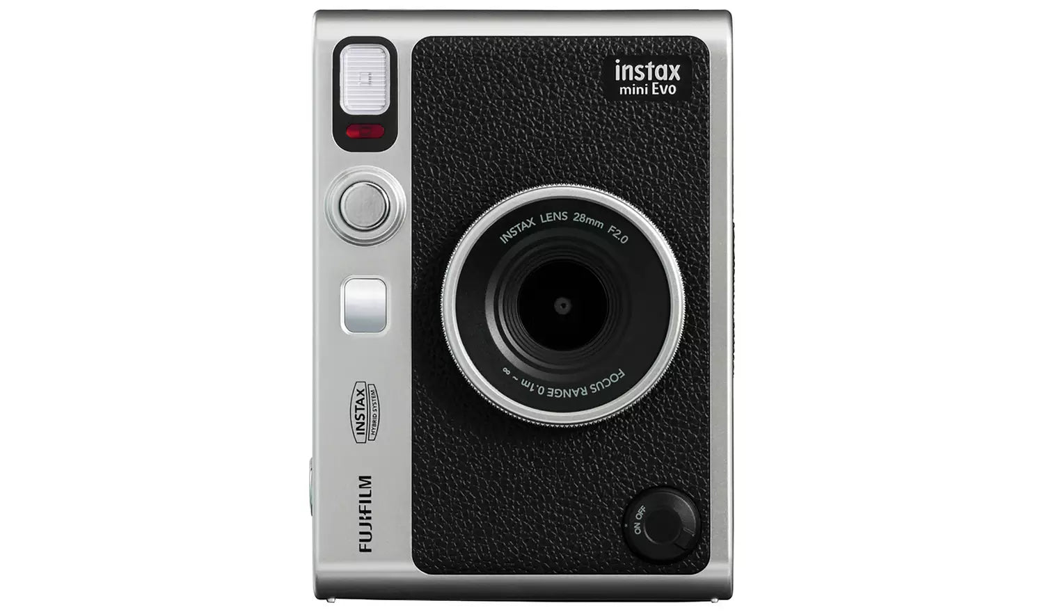instax Mini Evo Instant Camera – Black Hybrid Digital & Instant Camera (USB-C) (New) Fujifilm
