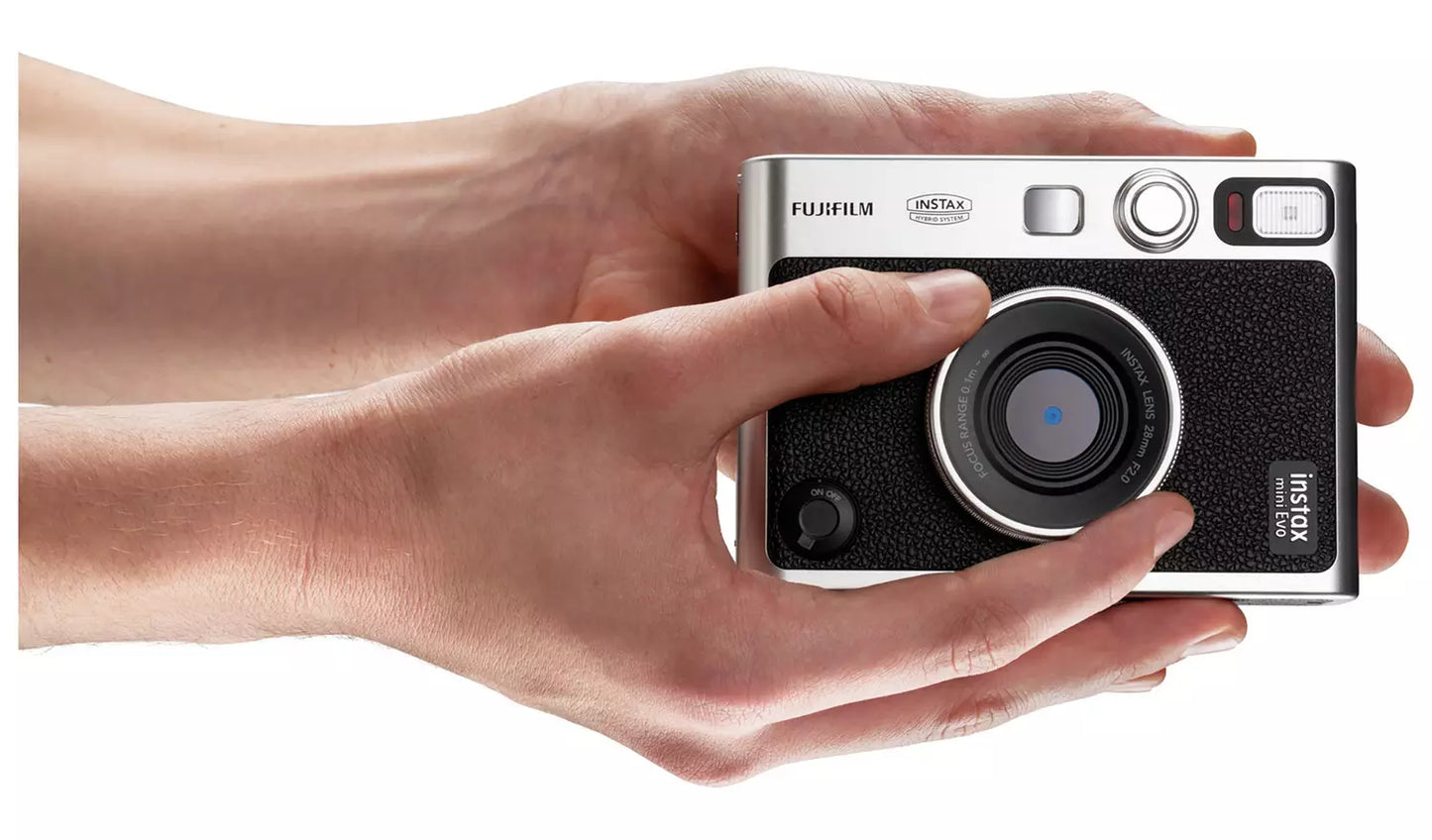 instax Mini Evo Instant Camera – Black Hybrid Digital & Instant Camera (USB-C) (New) Fujifilm