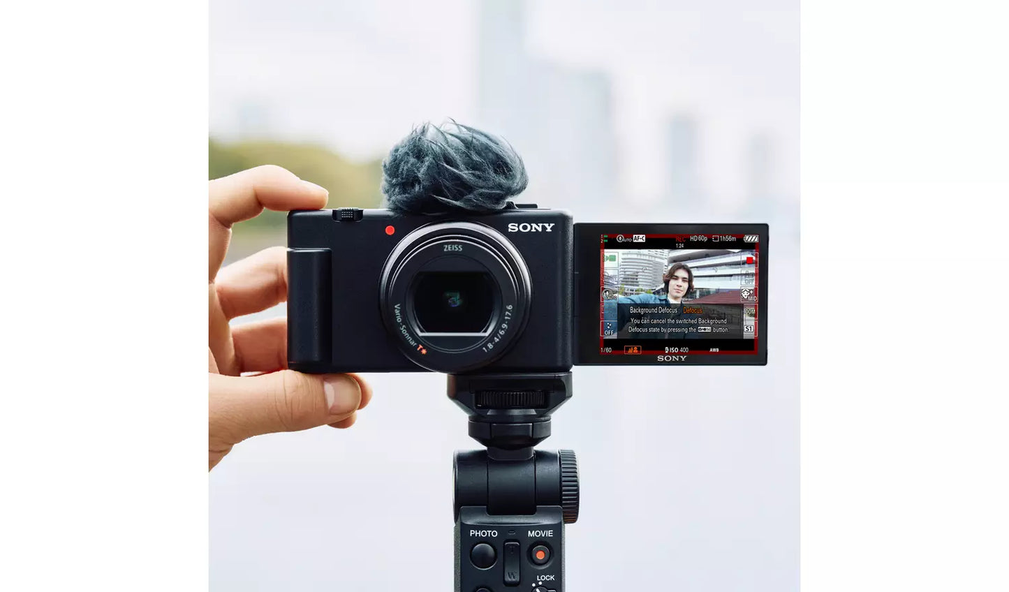 Sony ZV-1 II Compact Vlogging Camera – Black (New) Sony