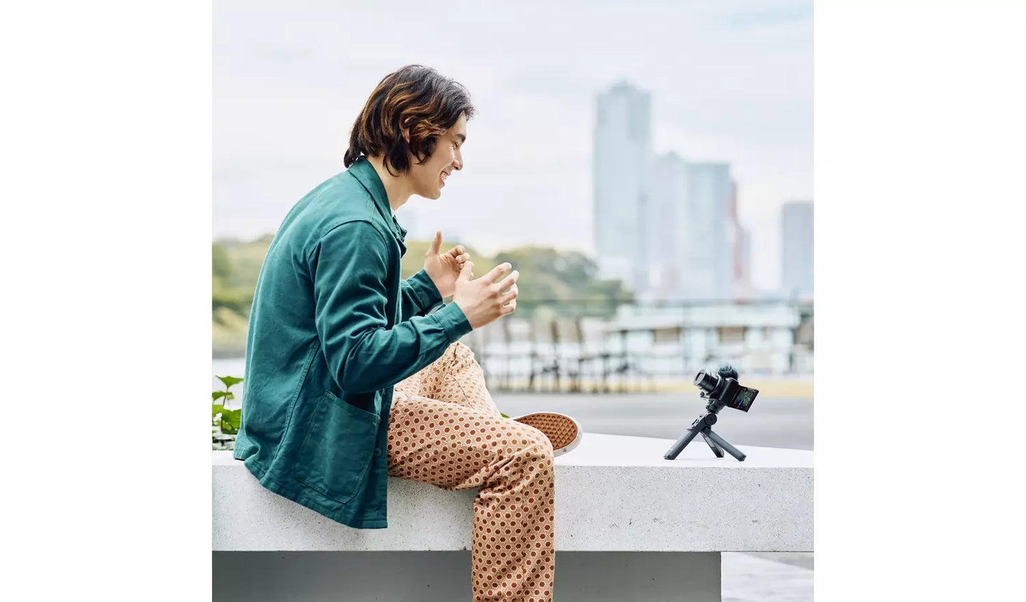 Sony ZV-1 II Compact Vlogging Camera – Black (New) Sony