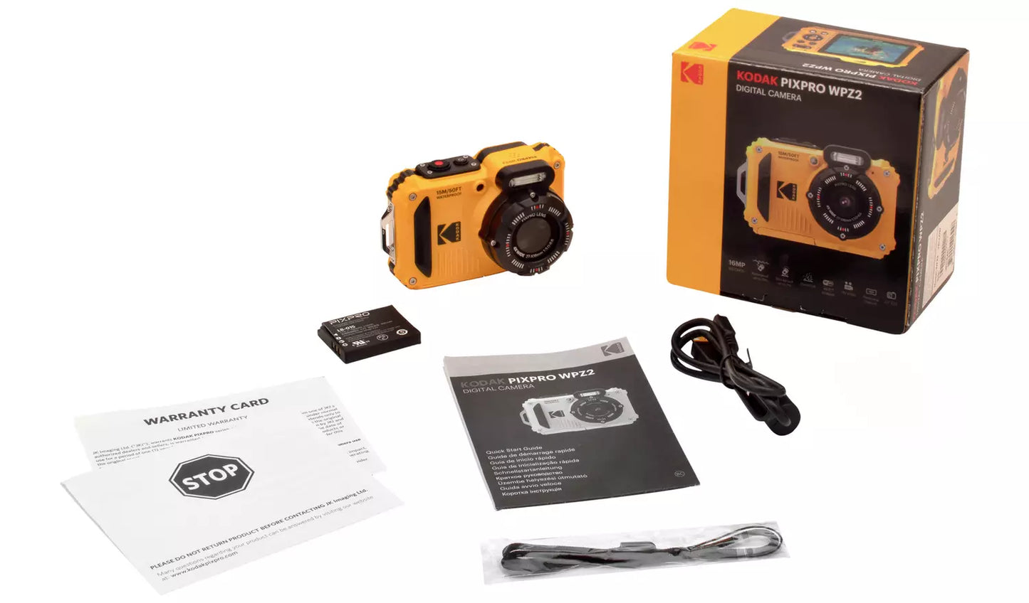 Kodak PIXPRO WPZ2 Waterproof Digital Camera (New) KODAK