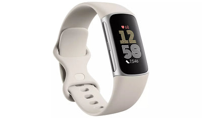 Fitbit Charge 6 Fitness Tracker – Porcelain (New) Google