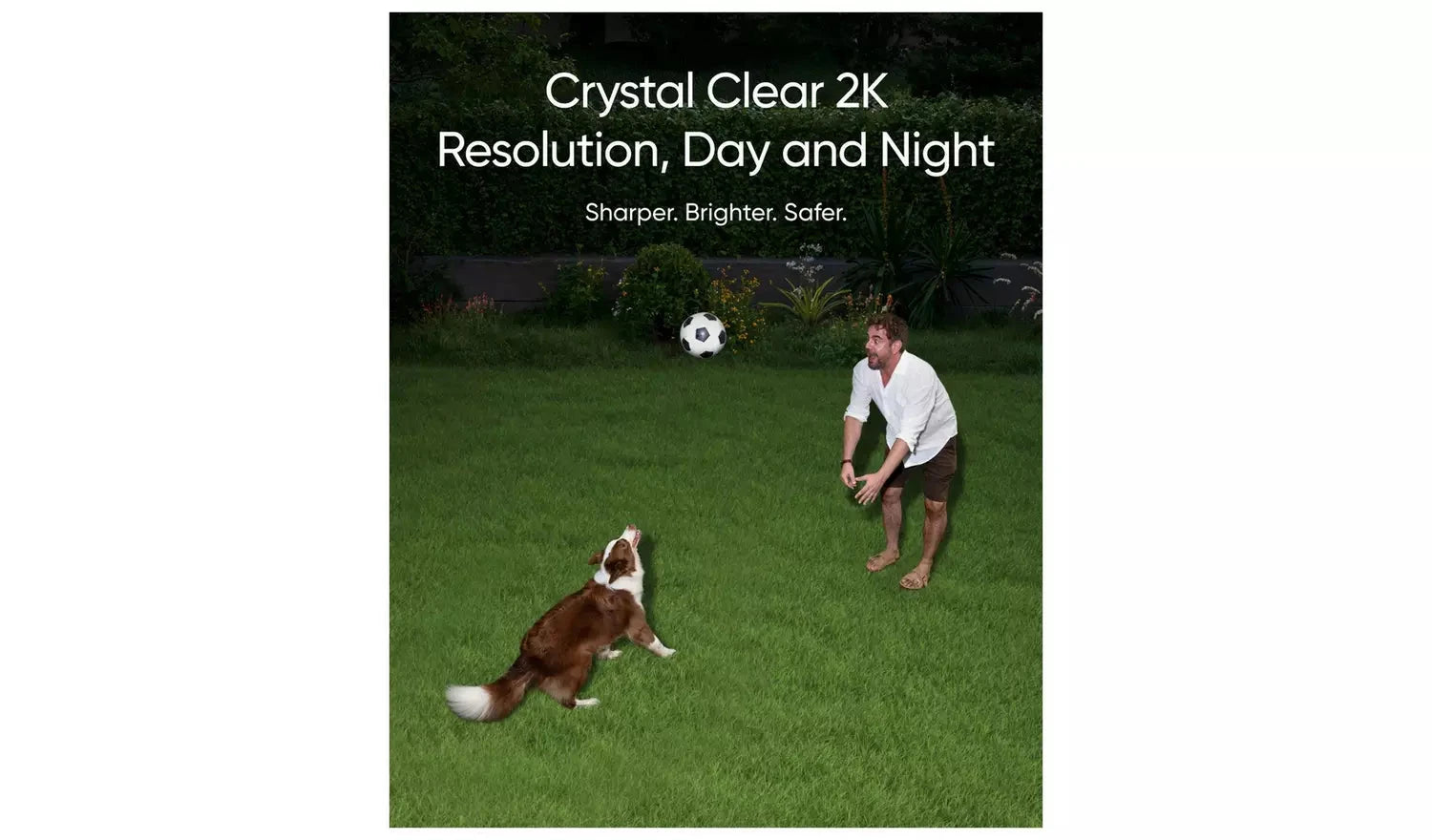 eufy E30 2K Wired Floodlight Security Camera (White) eufy
