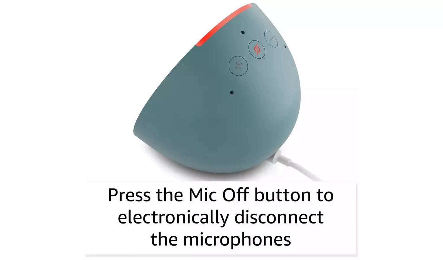 Amazon Echo Pop 2023 Smart Speaker with Alexa – Black - Funkifone