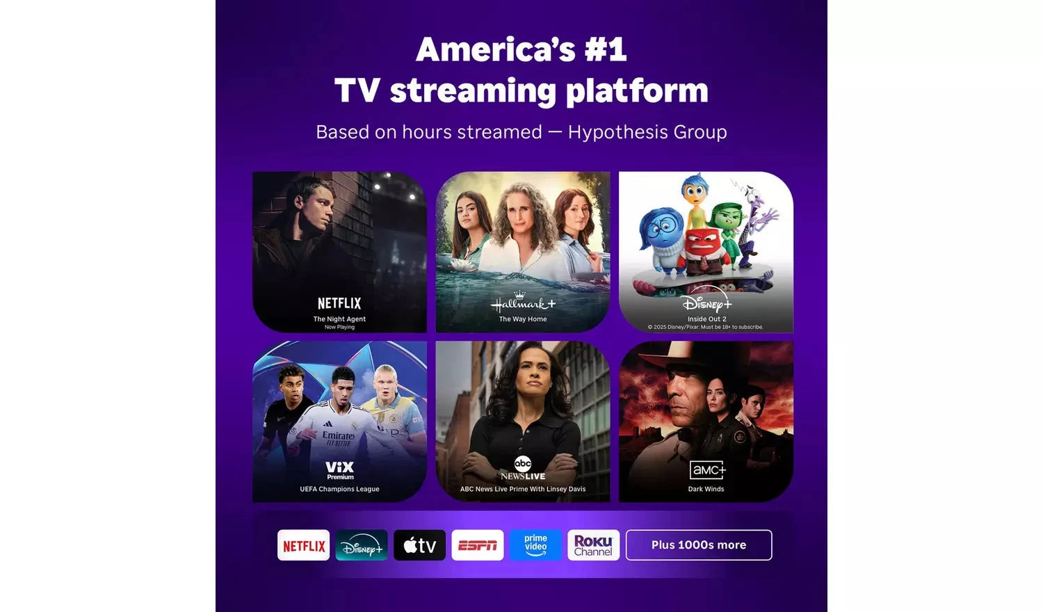 Roku 4K Streaming Stick+ | Portable Streaming Device with Long-Range Wi-Fi and Voice Control Roku