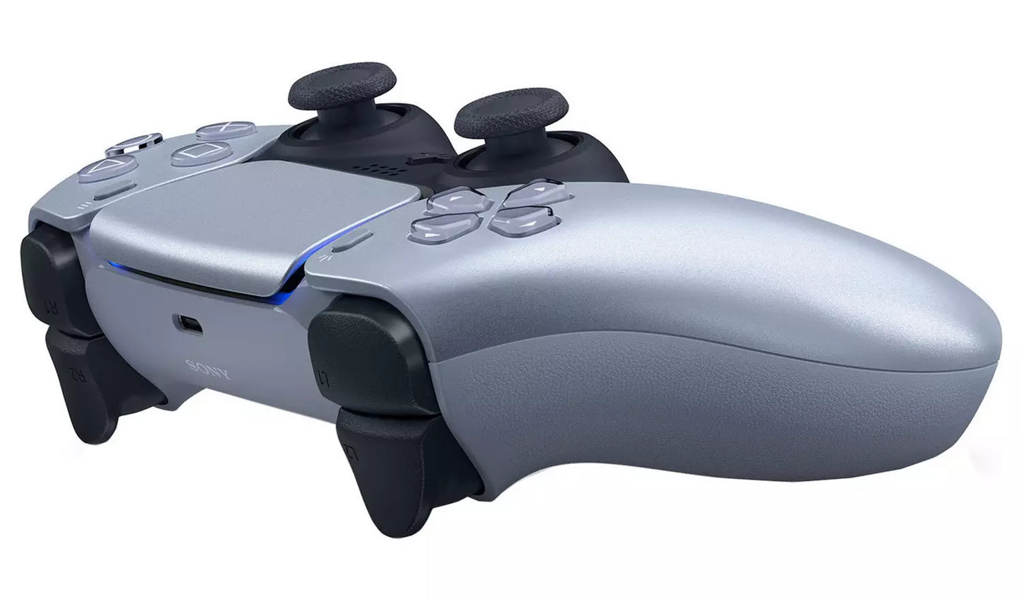PlayStation 5 DualSense Wireless Controller – Sterling Silver (New) sony