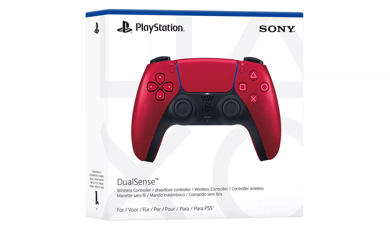 PlayStation 5 DualSense Wireless Controller – Volcanic Red (New) sony
