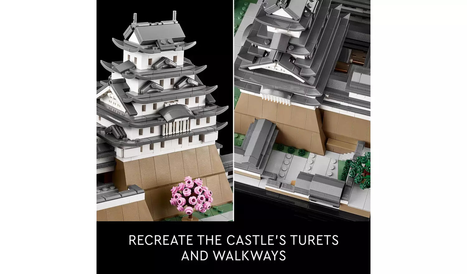 LEGO Architecture Himeji Castle Model Set for Adults | Ages 18+ | Model 21060| NEW LEGO