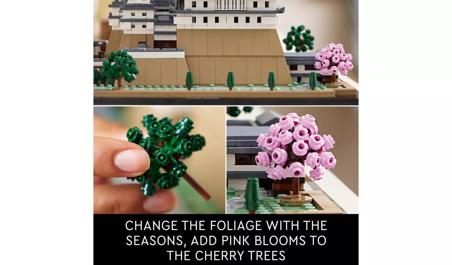 LEGO Architecture Himeji Castle Model Set for Adults | Ages 18+ | Model 21060| NEW LEGO