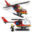 LEGO City Fire Rescue Helicopter Toy Vehicle Set | Ages 5+ | Model 60411 | New LEGO