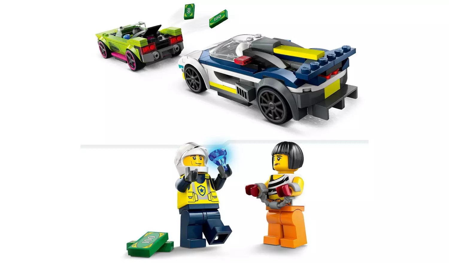 LEGO City Police Car Muscle Car Chase | Ages 6+ | Model 60415 | New LEGO