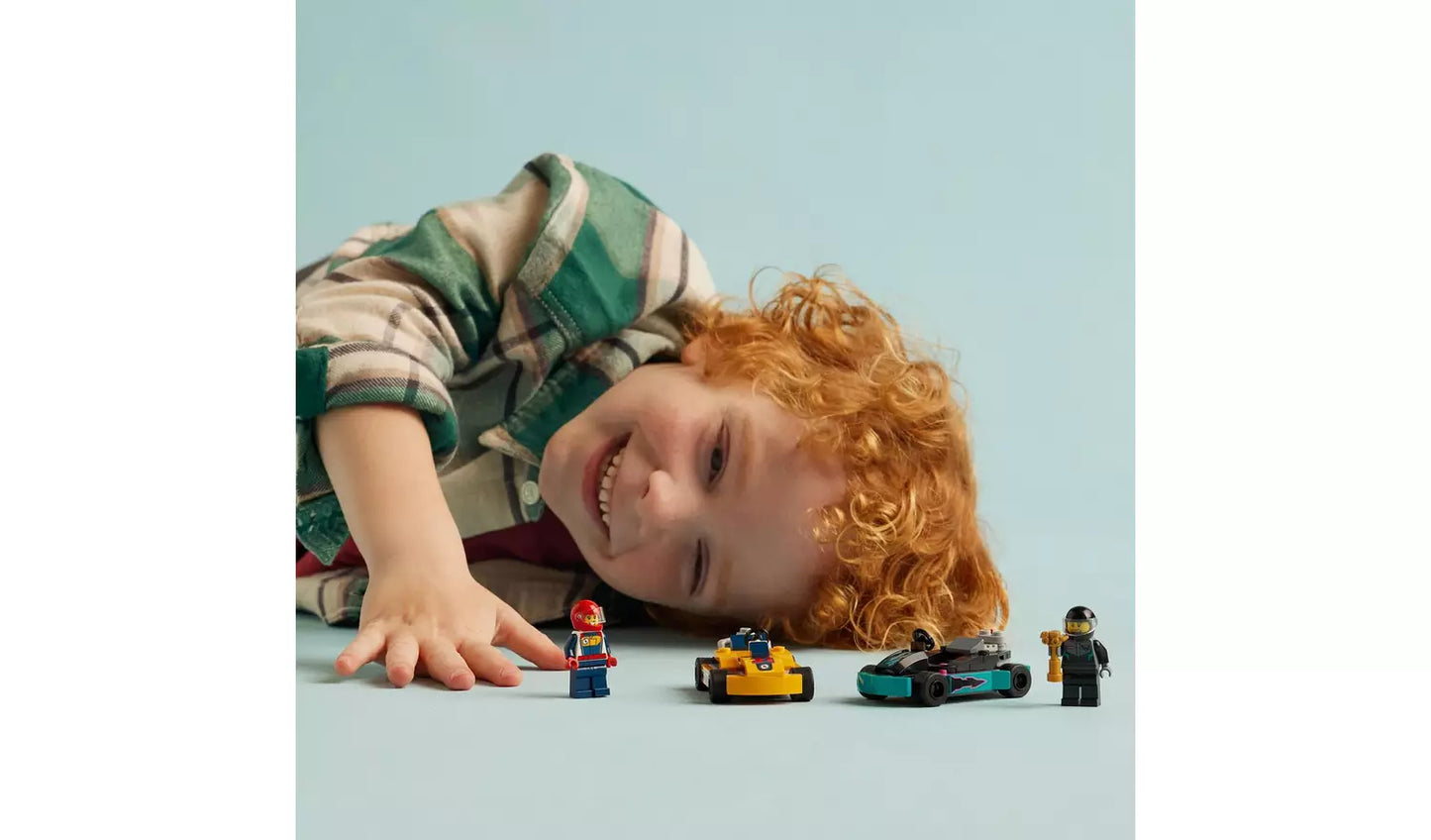 LEGO City Go-Karts and Race Drivers Vehicle Kids Toys | Ages 5+ | Model 60400 | New LEGO