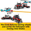 LEGO Creator 3in1 Flatbed Truck with Helicopter Toy | Ages 7+ | Model 31146 | New LEGO