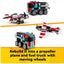 LEGO Creator 3in1 Flatbed Truck with Helicopter Toy | Ages 7+ | Model 31146 | New LEGO