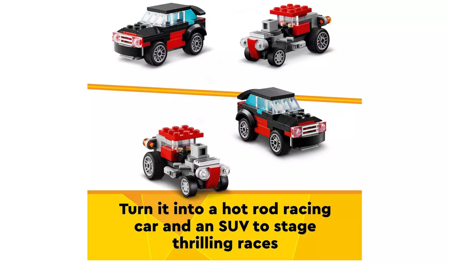 LEGO Creator 3in1 Flatbed Truck with Helicopter Toy | Ages 7+ | Model 31146 | New LEGO