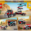 LEGO Creator 3in1 Flatbed Truck with Helicopter Toy | Ages 7+ | Model 31146 | New LEGO