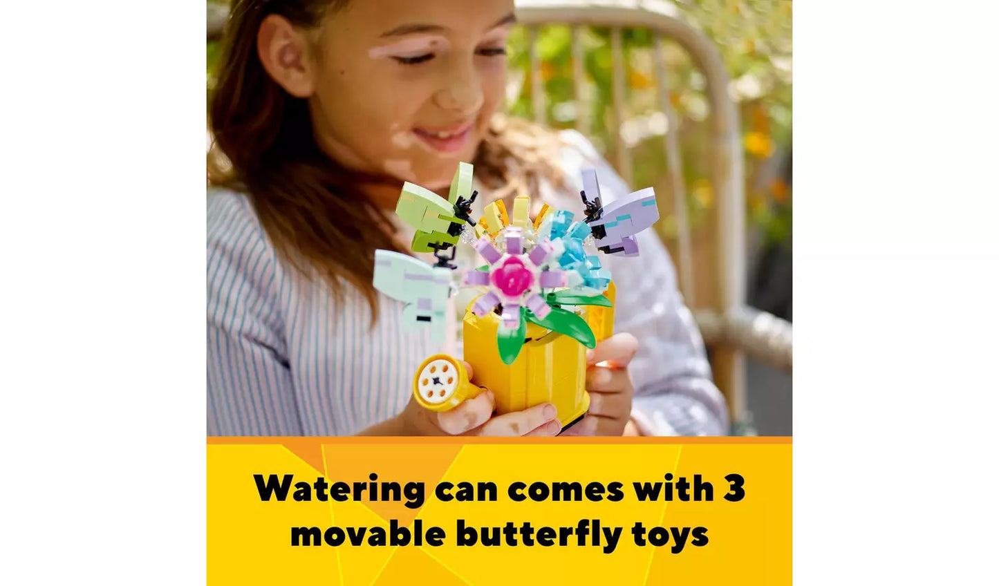 LEGO Creator 3in1 Flowers in Watering Can Nature Toys | Ages 8+ | Model 31149 | New LEGO