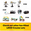 LEGO Creator 3in1 Flowers in Watering Can Nature Toys | Ages 8+ | Model 31149 | New LEGO