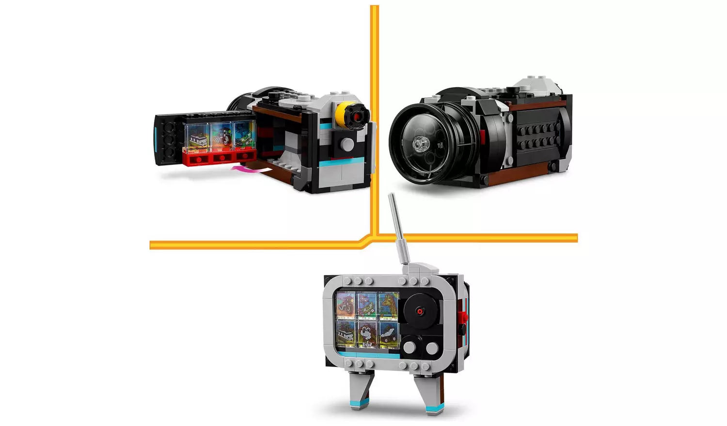 LEGO Creator 3in1 Retro Camera Toy Set | Model 31147 | New LEGO