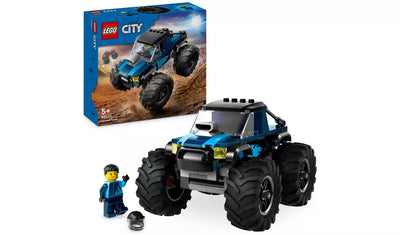LEGO City Blue Monster Truck Toy Vehicle Playset | Ages 5+ | Model 60402 | New LEGO