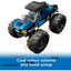 LEGO City Blue Monster Truck Toy Vehicle Playset | Ages 5+ | Model 60402 | New LEGO