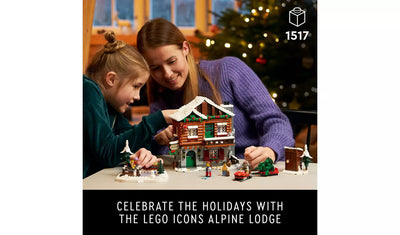 LEGO Icons Alpine Lodge Model House Set for Adults | Ages 18+ | Model 10325 | NEW LEGO