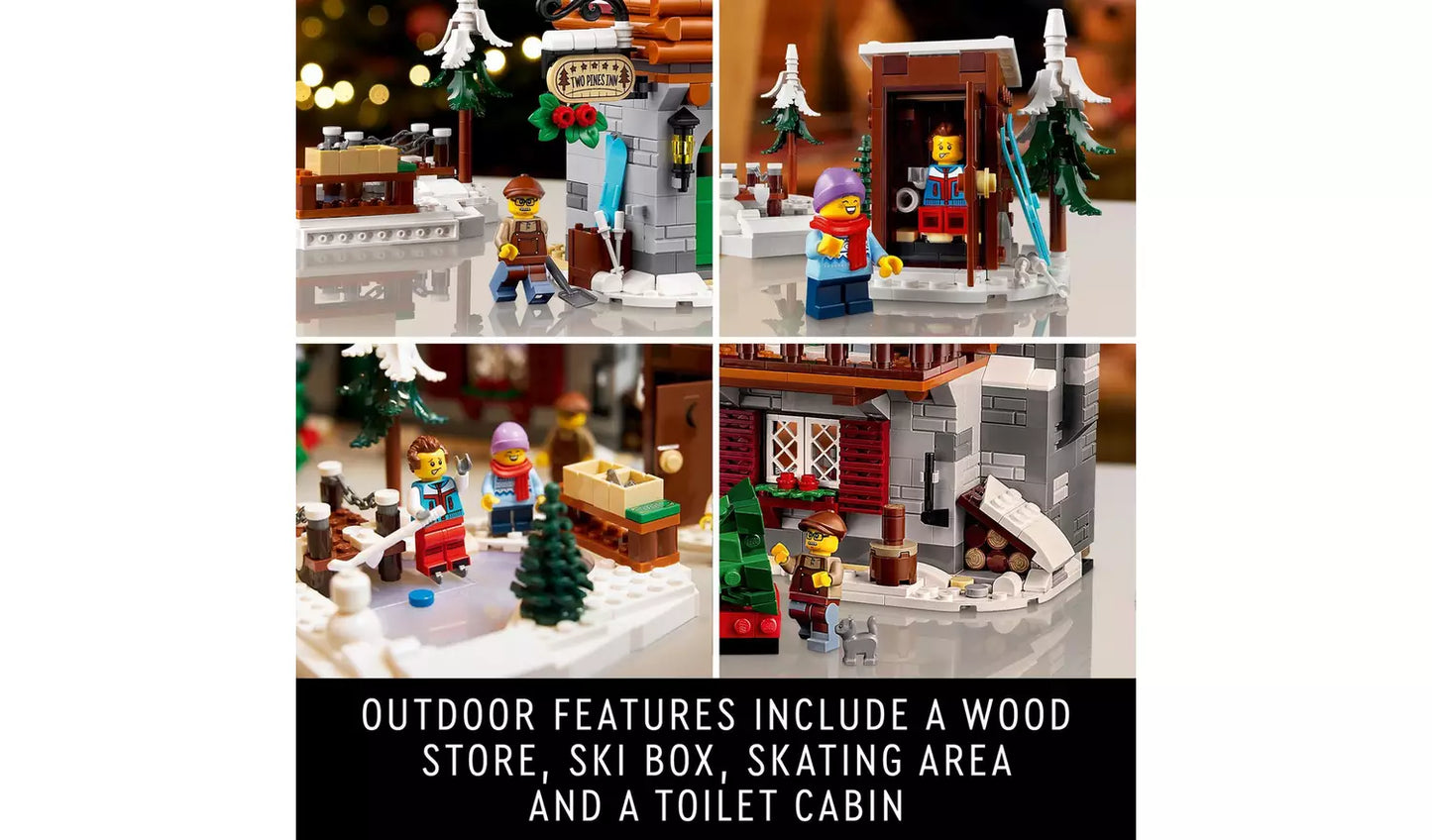 LEGO Icons Alpine Lodge Model House Set for Adults | Ages 18+ | Model 10325 | NEW LEGO