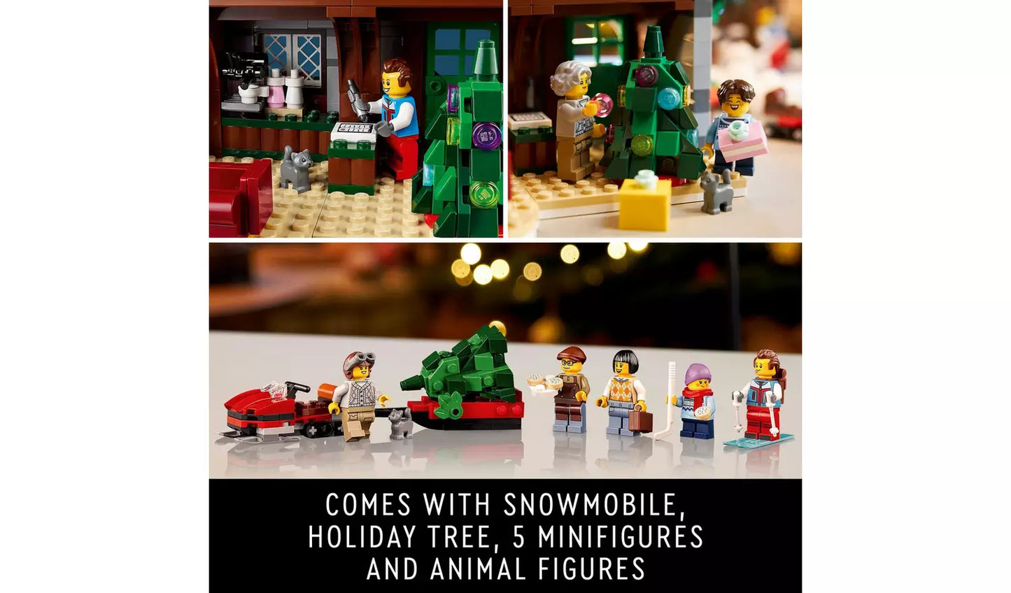 LEGO Icons Alpine Lodge Model House Set for Adults | Ages 18+ | Model 10325 | NEW LEGO