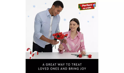 LEGO Icons Bouquet of Roses Flowers Set for Adults | Ages 18+ | Model 10328 | NEW LEGO