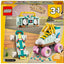 LEGO Creator 3in1 Retro Roller Skate & Toy Skateboard Building Set | Ages 8+ | Model 31148 | New LEGO