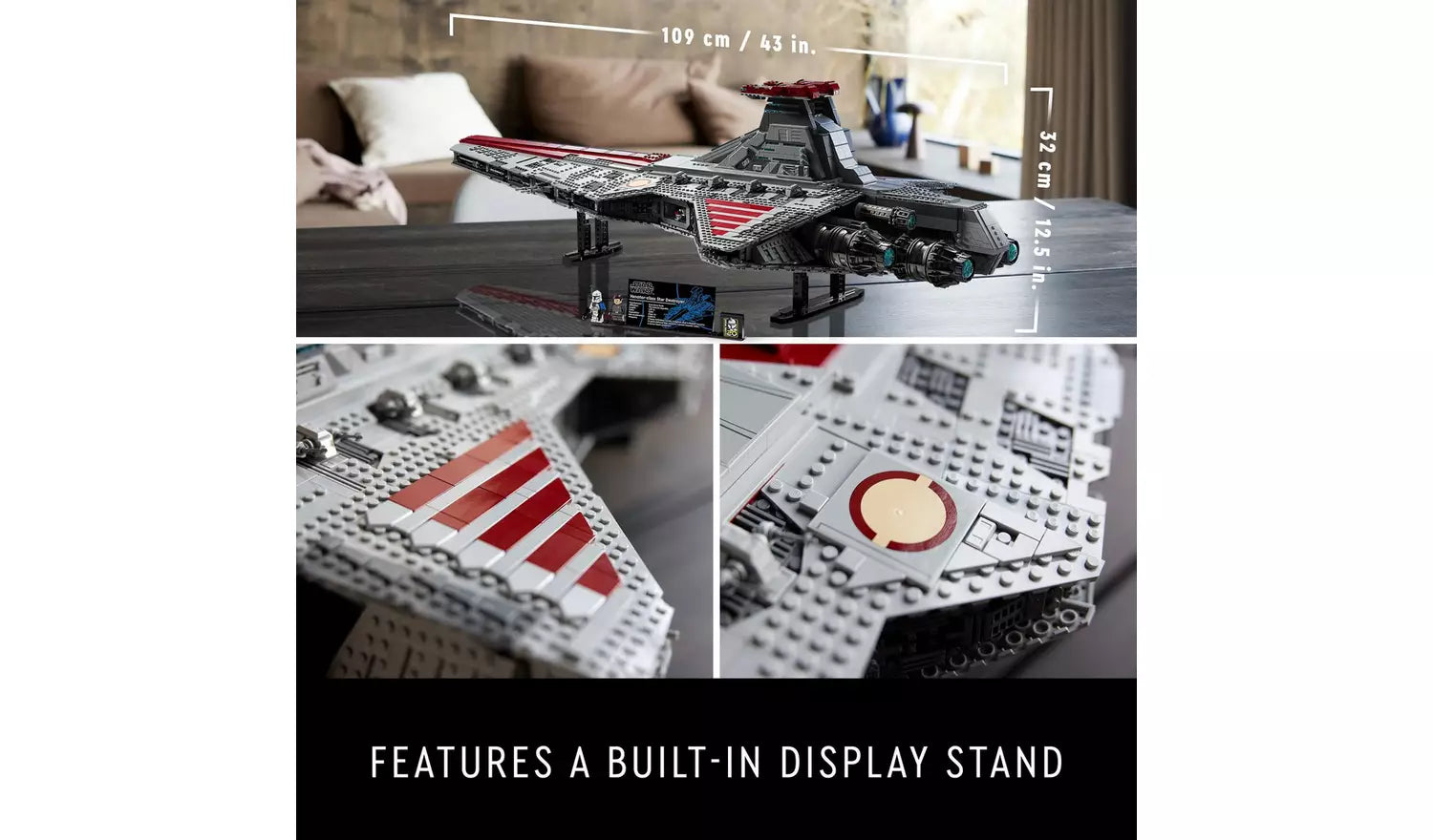 LEGO Star Wars Venator-Class Republic Attack Cruiser UCS Set | Ages 18+ | Model 75367 | NEW LEGO