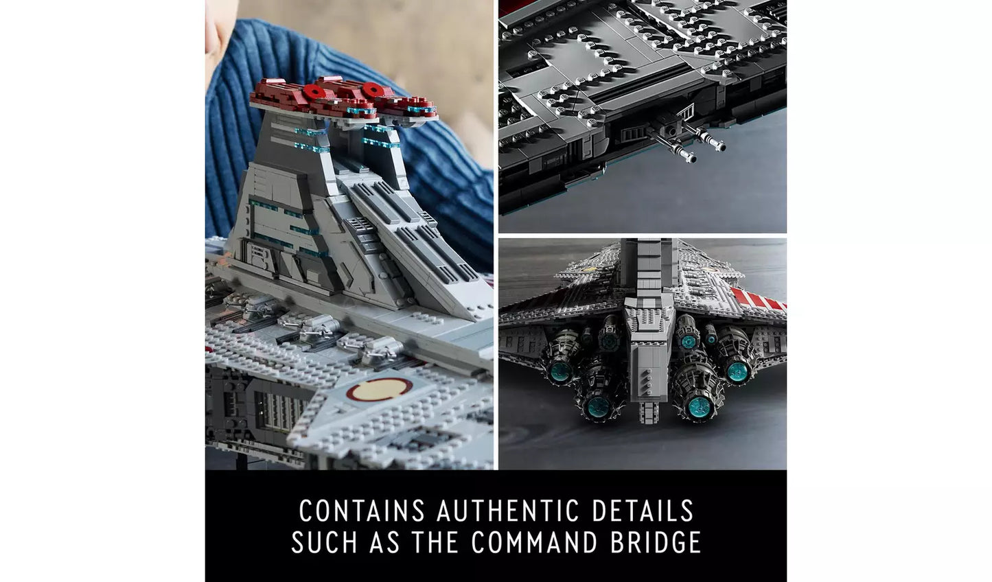 LEGO Star Wars Venator-Class Republic Attack Cruiser UCS Set | Ages 18+ | Model 75367 | NEW LEGO