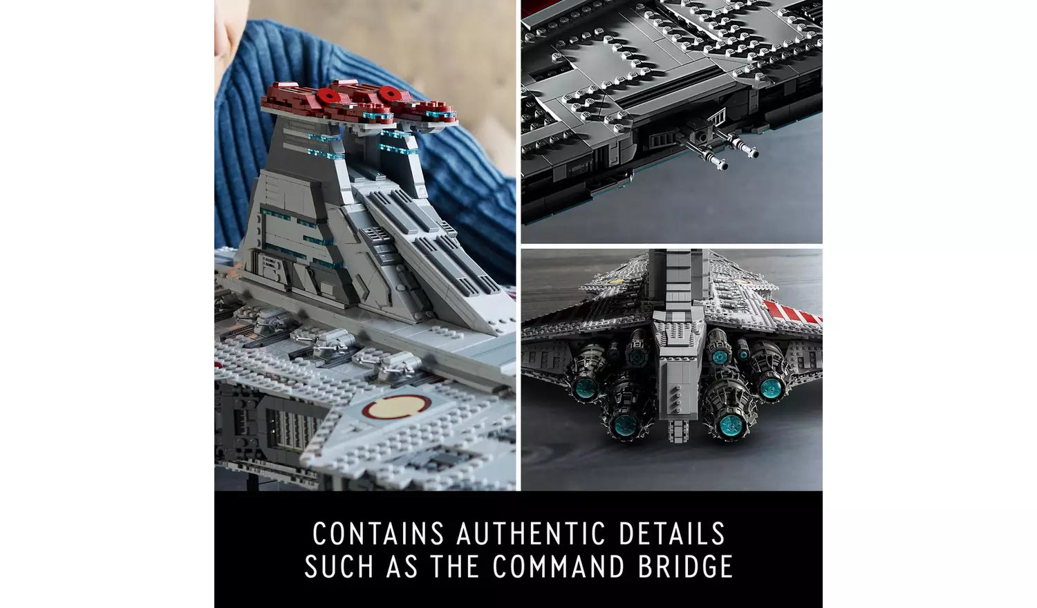 LEGO Star Wars Venator-Class Republic Attack Cruiser UCS Set | Ages 18+ | Model 75367 | NEW LEGO