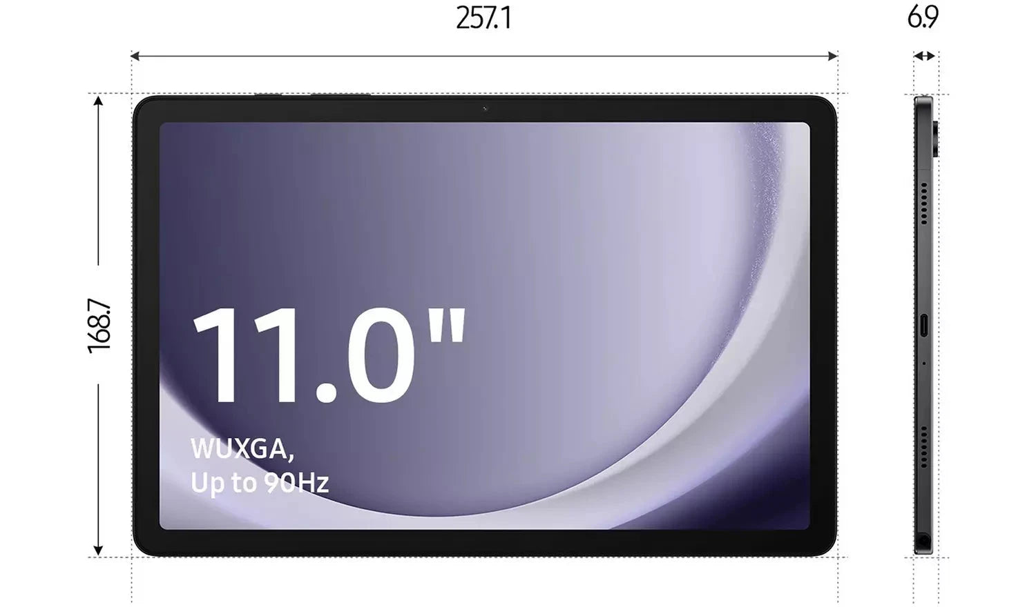 Samsung Galaxy Tab A9+ 11-inch Wi-Fi Tablet – 64GB, Grey (New) - Funkifone