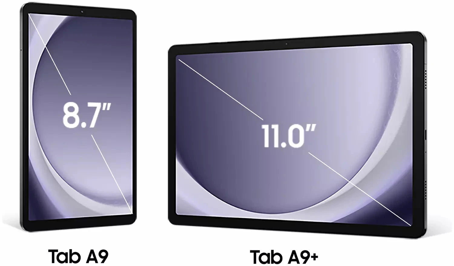 Samsung Galaxy Tab A9+ 11-inch Wi-Fi Tablet – 64GB, Silver (New) Samsung