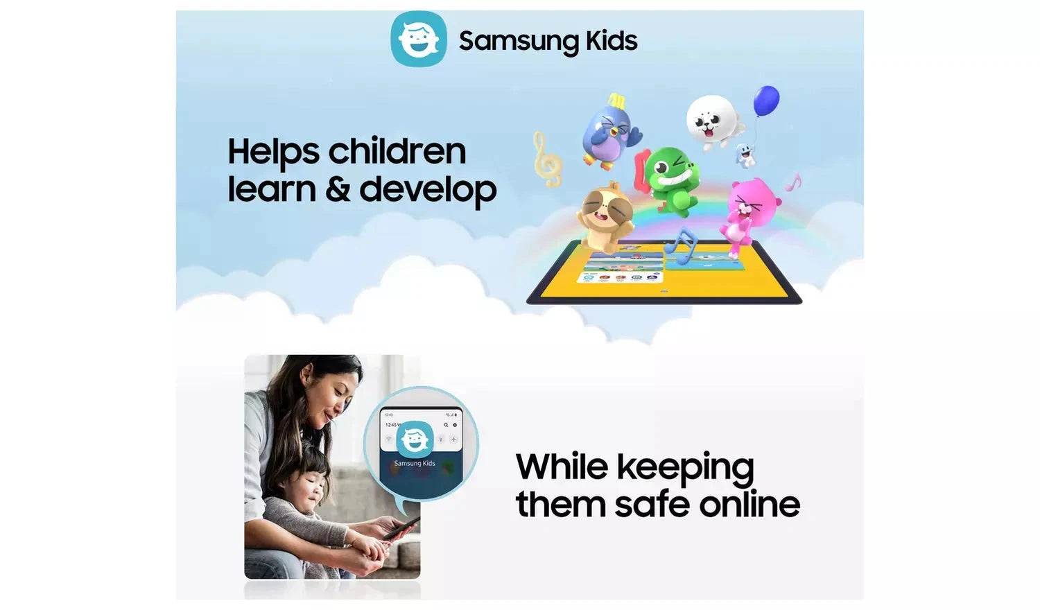 Samsung Galaxy Tab A9+ 11-inch Wi-Fi Tablet – 64GB, Navy (New) Samsung