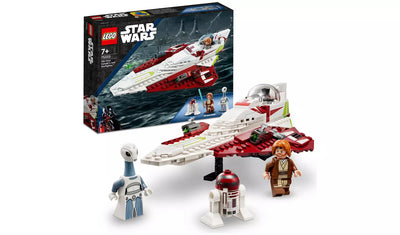 LEGO Star Wars Obi-Wan Kenobi’s Jedi Starfighter Set | Ages 7+ | Model 75333 | New LEGO