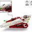 LEGO Star Wars Obi-Wan Kenobi’s Jedi Starfighter Set | Ages 7+ | Model 75333 | New LEGO