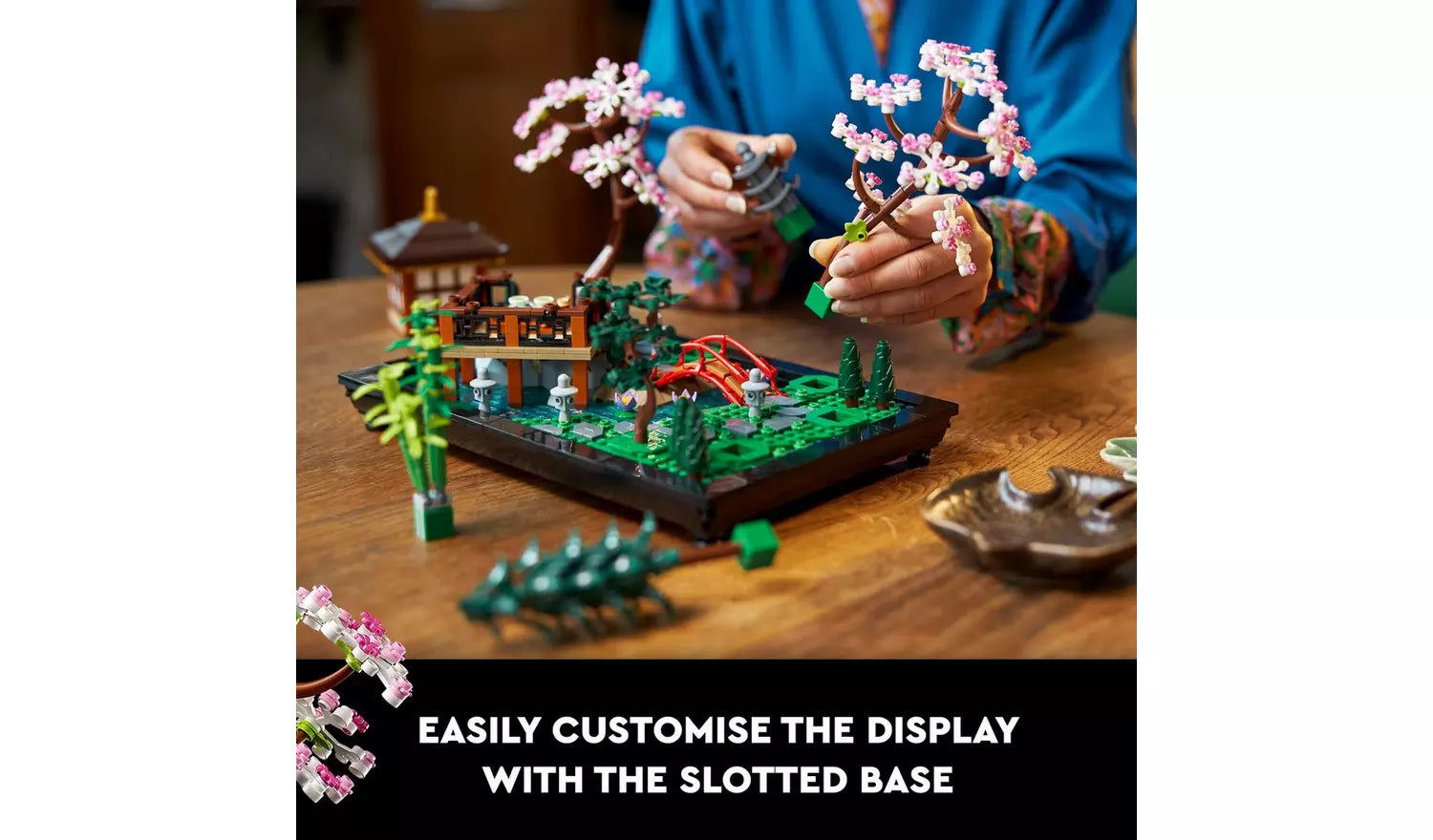 LEGO Icons Tranquil Garden Botanical Set | Ages 18+ | Model 10315 | Zen Garden Home & Office Display | NEW LEGO