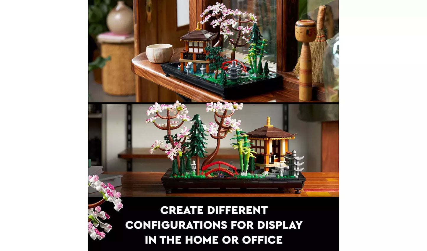 LEGO Icons Tranquil Garden Botanical Set | Ages 18+ | Model 10315 | Zen Garden Home & Office Display | NEW LEGO