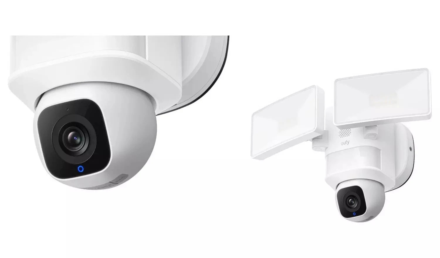 eufy E30 2K Wired Floodlight Security Camera (White) eufy