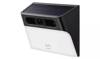 eufy S120 2K Solar-Powered Wall Light Security Camera eufy