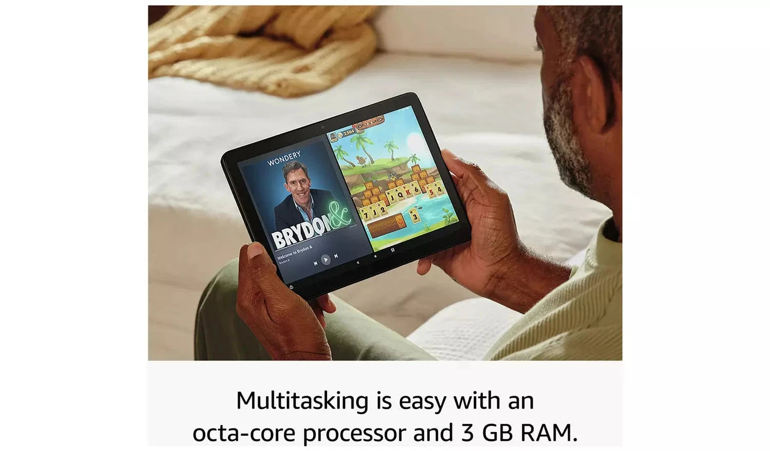 Amazon Fire HD 10 (2024 Release) – 10.1" Tablet, 32GB, Wi-Fi, Purple – (New) - Funkifone