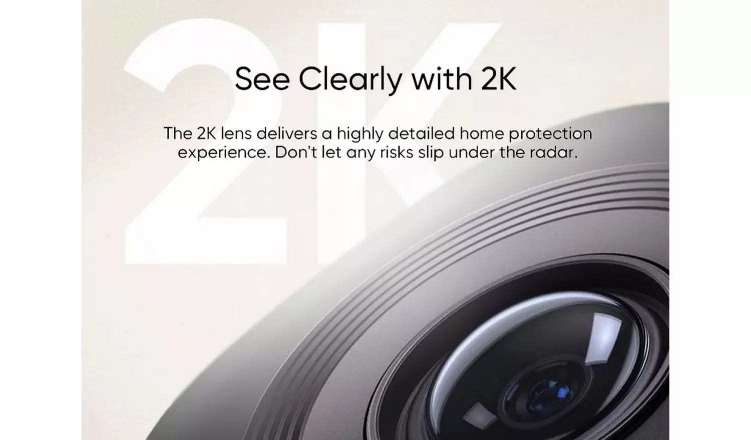 eufy C220 2K Smart Indoor Camera with Pan & Tilt Function (New) eufy