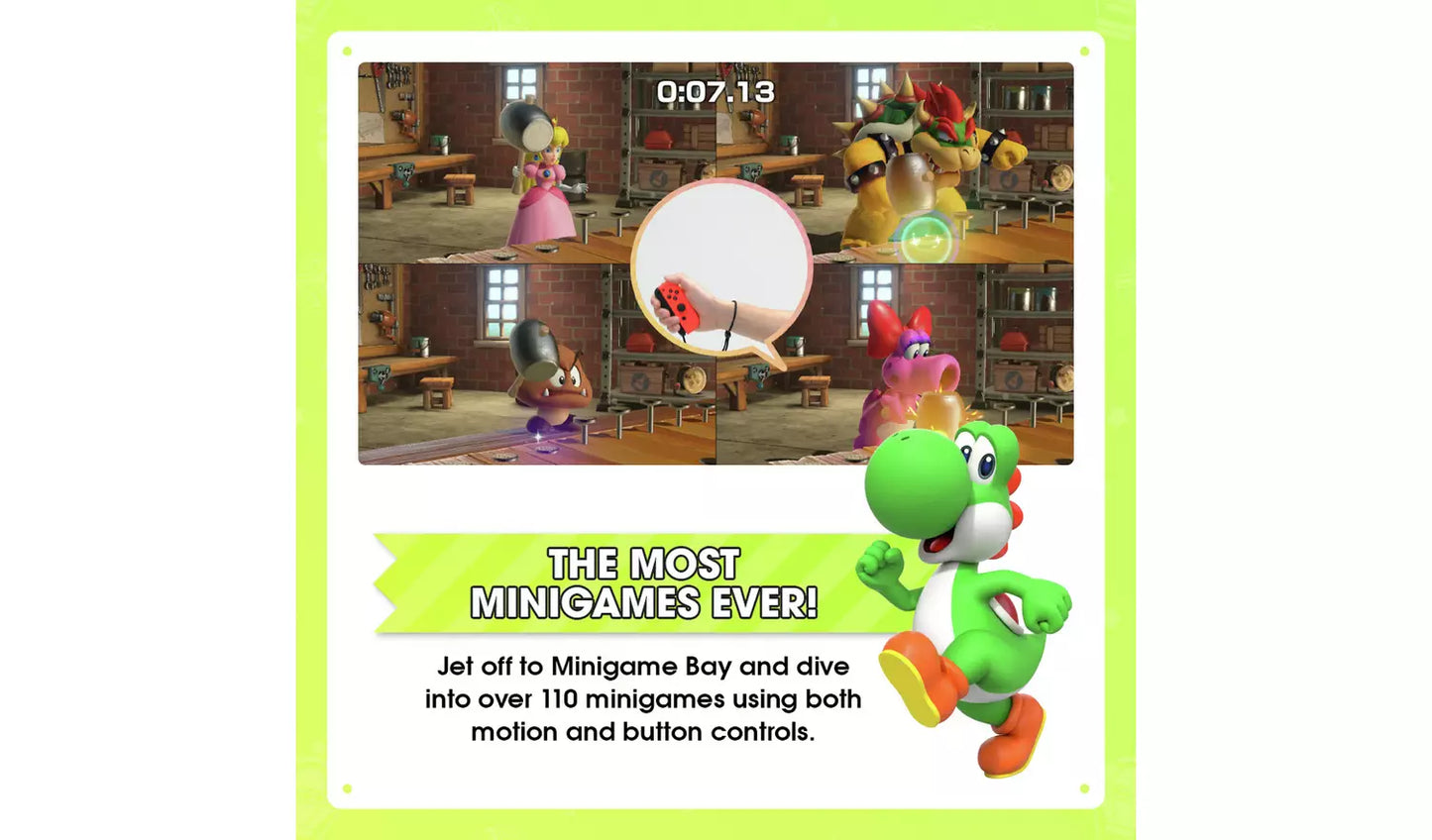 Super Mario Party Jamboree – Nintendo Switch | Physical Game Disc | 3+ (New) Nintendo