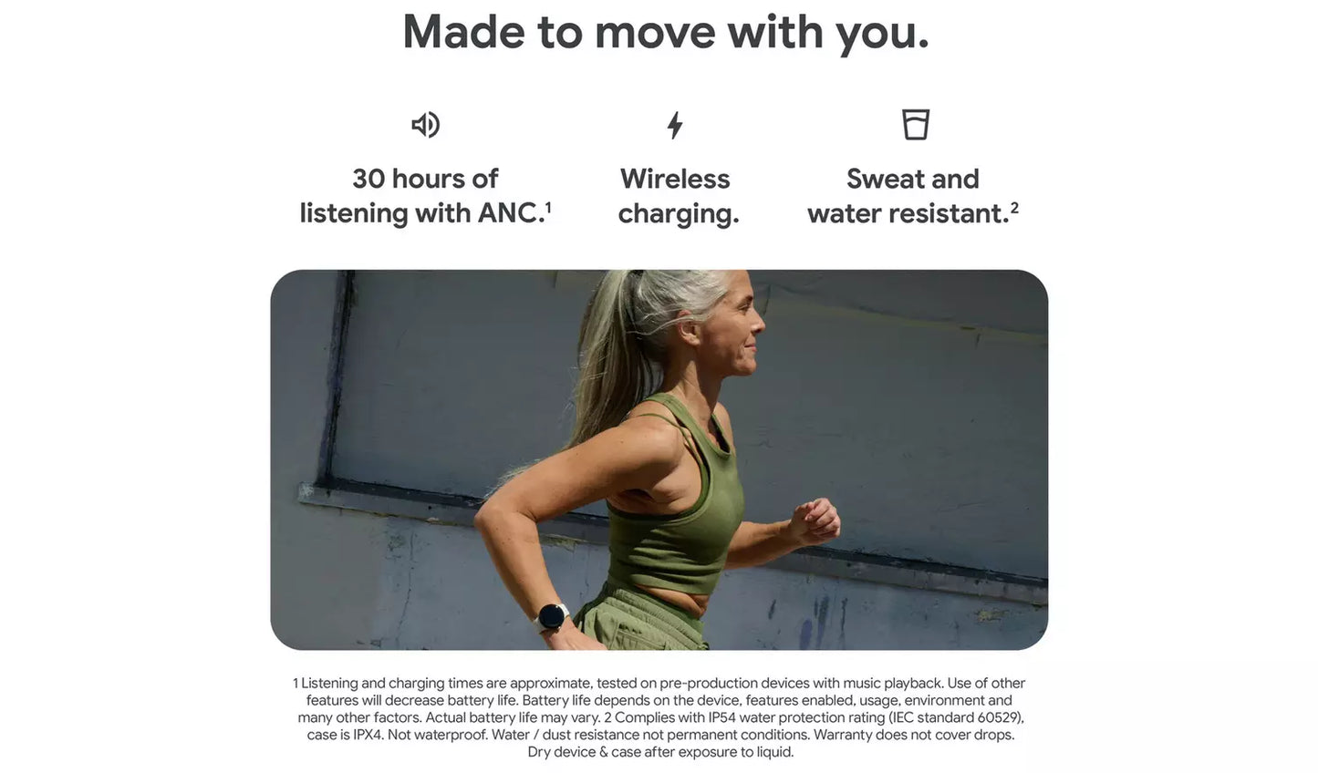 Google Pixel Buds Pro 2 In-Ear Wireless Bluetooth Earbuds, Hazel – New Google